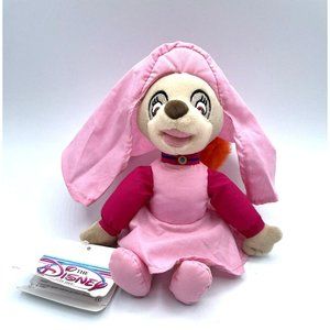 Disney Store 8" Pink Maid Marian Bean Bag Plush Robin Hood Stuffed Animal w Tag